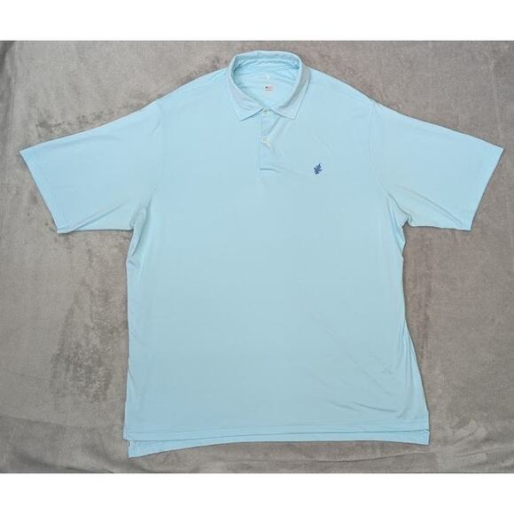 Fairway & Greene Golf Polo Men’s XXL Blue Platteview Club Performance Stretch - Picture 1 of 7
